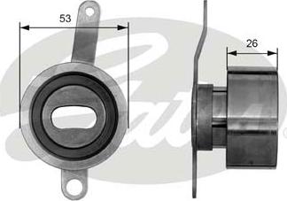 GATES-SEA T41023 - Натяжной ролик, зубчатый ремень ГРМ autospares.lv