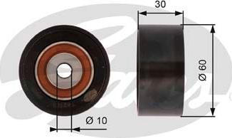 GATES-SEA T42162 - Направляющий ролик, зубчатый ремень ГРМ autospares.lv