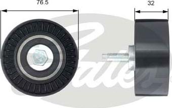 GATES-SEA T42201 - Направляющий ролик, зубчатый ремень ГРМ autospares.lv