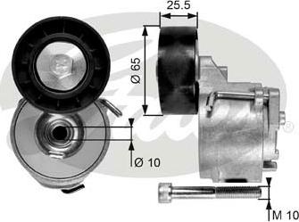 GATES-SEA T39017 - Натяжитель, поликлиновый ремень autospares.lv