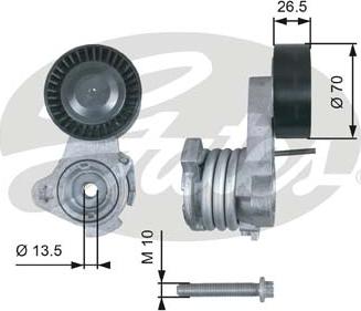 GATES-SEA T39112 - Натяжитель, поликлиновый ремень autospares.lv