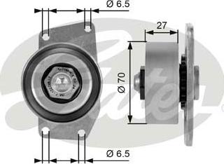 GATES-SEA T38232 - Натяжитель, поликлиновый ремень autospares.lv