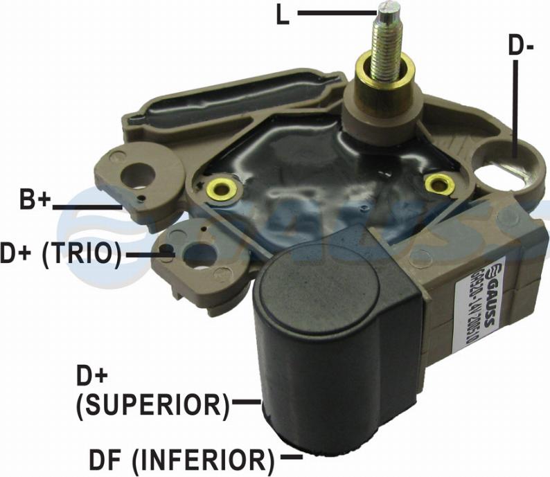 GAUSS GA920 - Регулятор напряжения, генератор autospares.lv