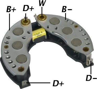 GAUSS GA1451 - Выпрямитель, диодный мост, генератор autospares.lv