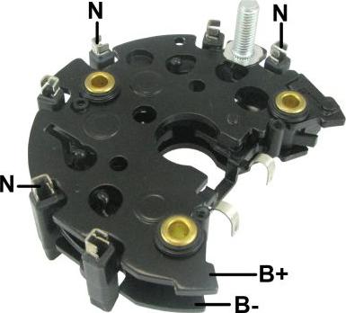 GAUSS GA1537 - Выпрямитель, диодный мост, генератор autospares.lv