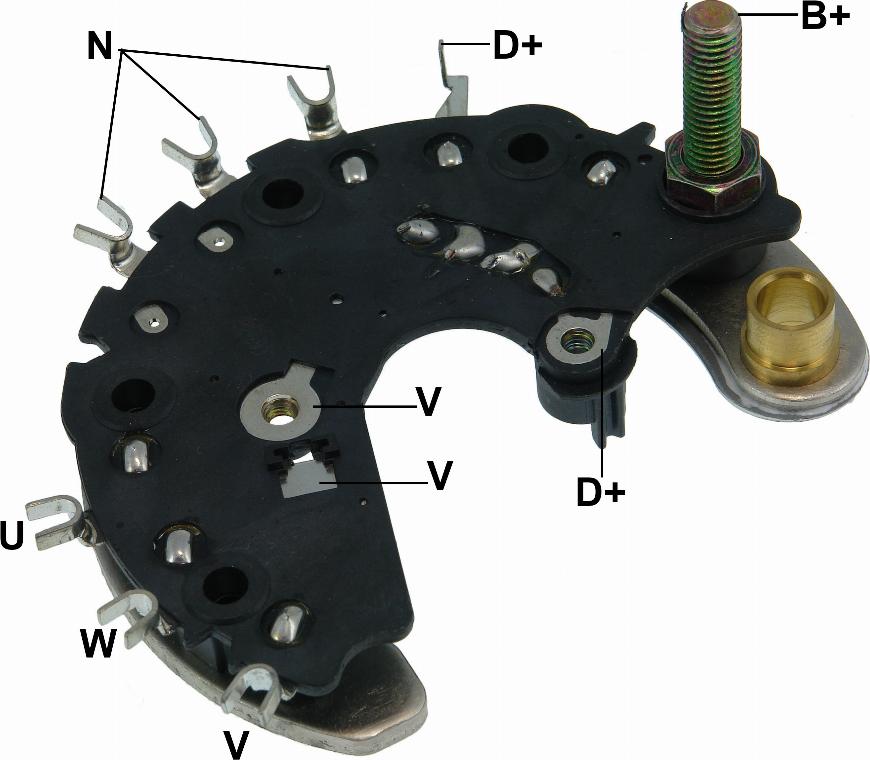 GAUSS GA1842 - Выпрямитель, диодный мост, генератор autospares.lv