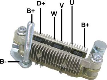 GAUSS GA1341 - Выпрямитель, диодный мост, генератор autospares.lv