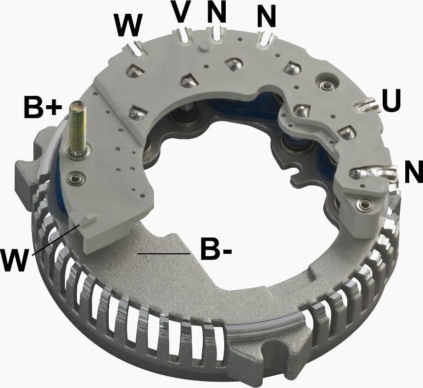 GAUSS GA1201 - Выпрямитель, диодный мост, генератор autospares.lv