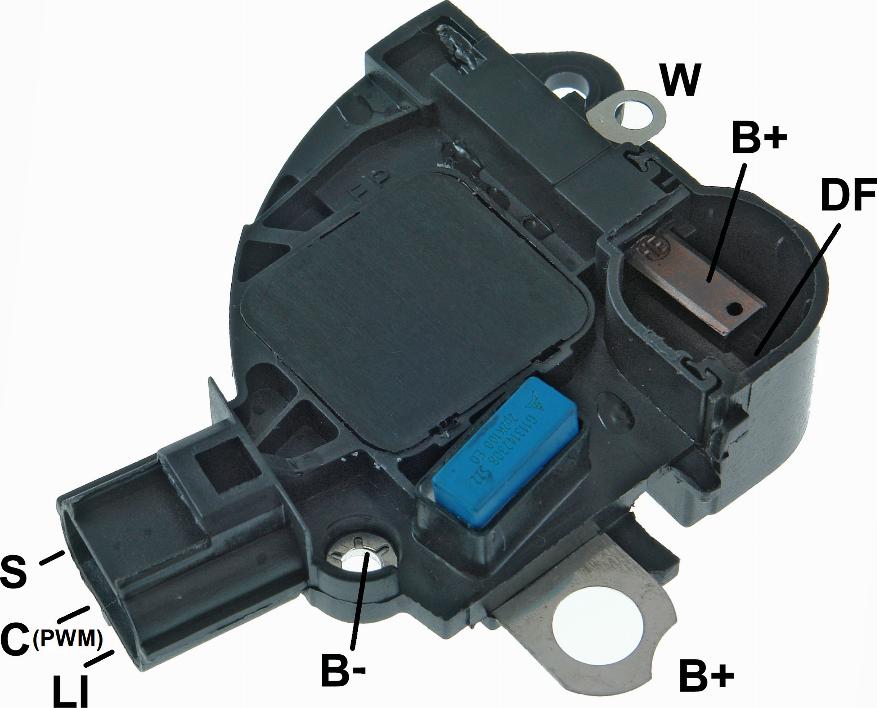 GAUSS GA123 - Регулятор напряжения, генератор autospares.lv