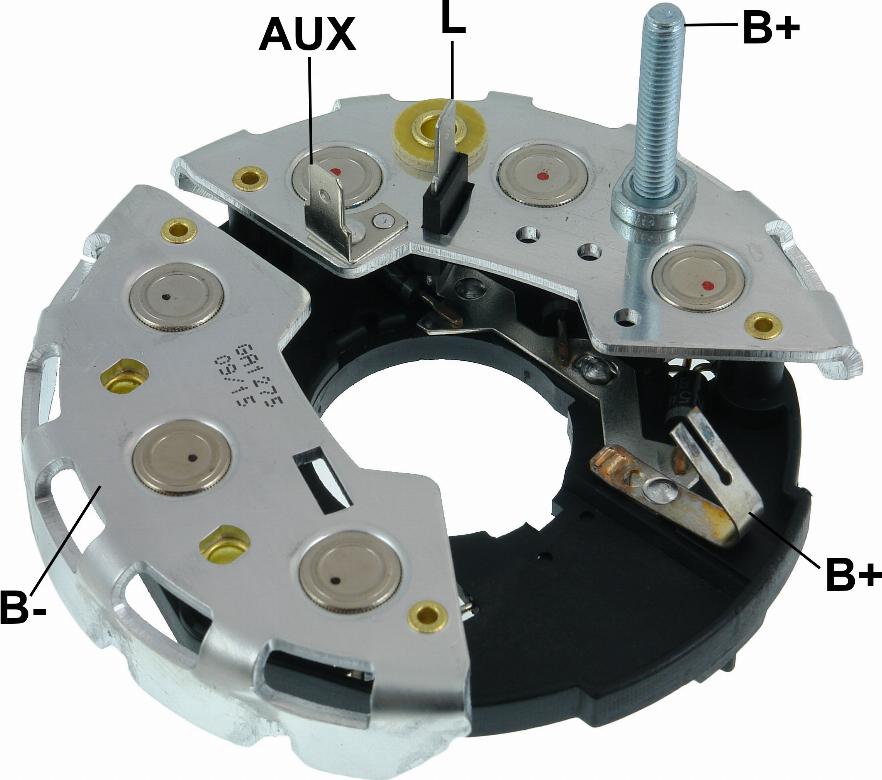 GAUSS GA1275 - Выпрямитель, диодный мост, генератор autospares.lv