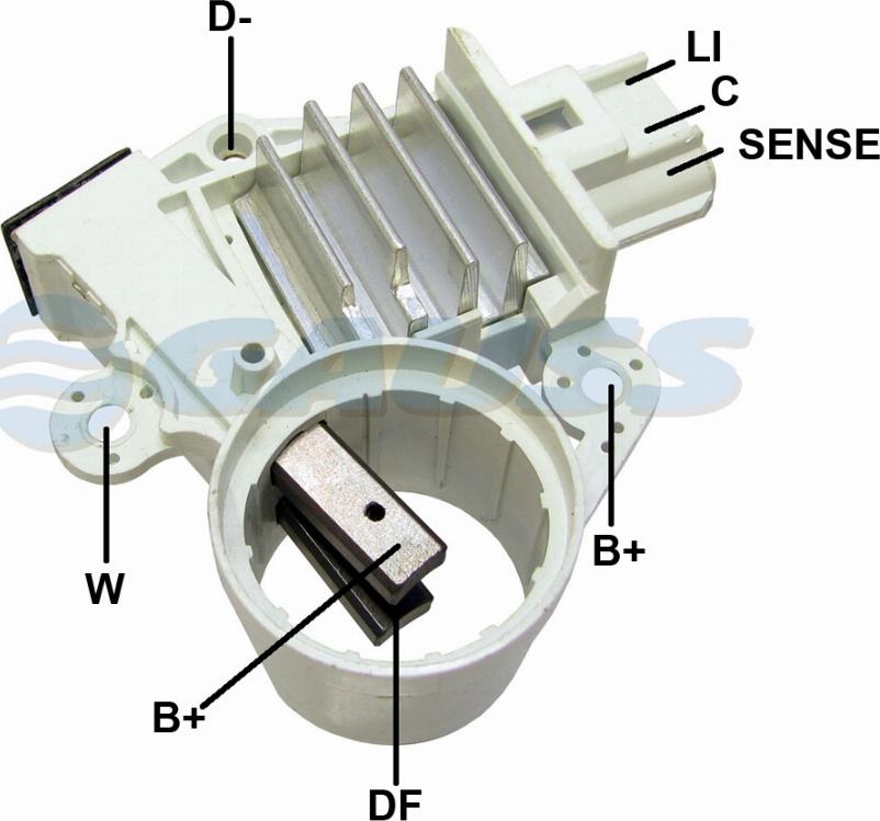 GAUSS GA839 - Регулятор напряжения, генератор autospares.lv