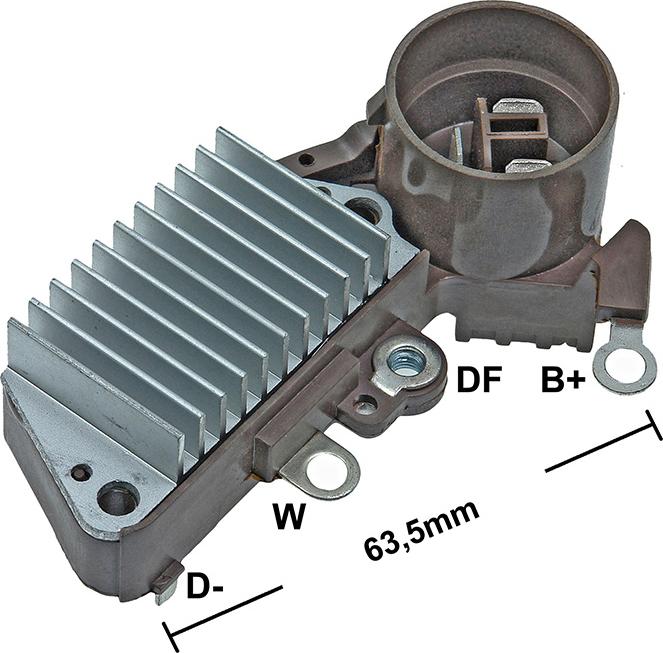 GAUSS GA834 - Регулятор напряжения, генератор autospares.lv