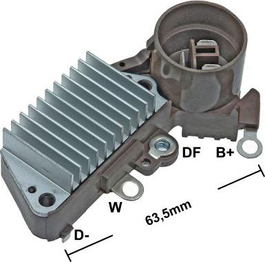 GAUSS GA826 - Регулятор напряжения, генератор autospares.lv