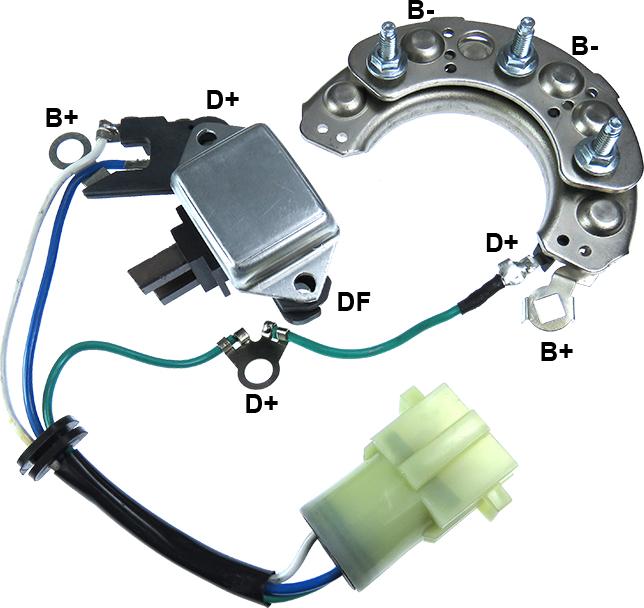 GAUSS GA3002 - Регулятор напряжения, генератор autospares.lv