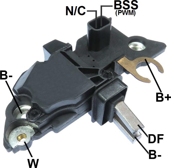 GAUSS GA370 - Регулятор напряжения, генератор autospares.lv