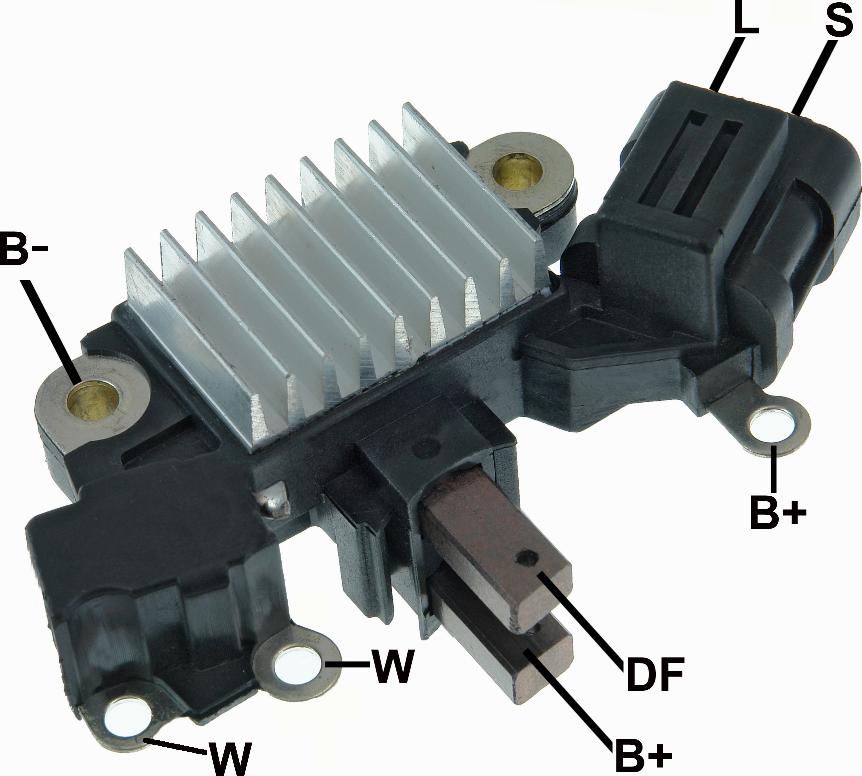 GAUSS GA254 - Регулятор напряжения, генератор autospares.lv