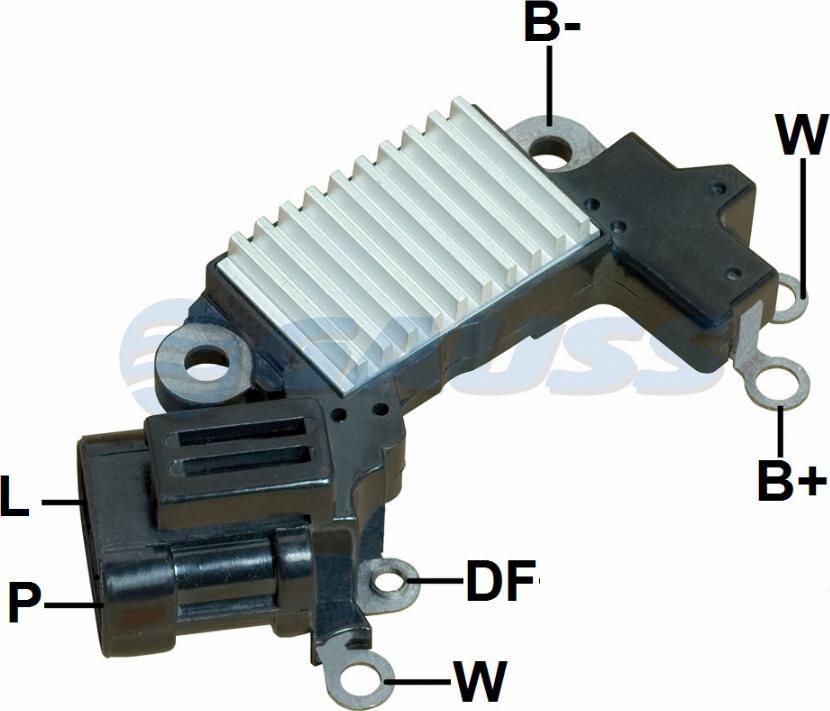 GAUSS GA251 - Регулятор напряжения, генератор autospares.lv