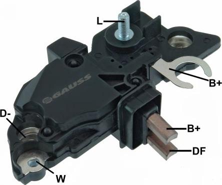 GAUSS GA281 - Регулятор напряжения, генератор autospares.lv