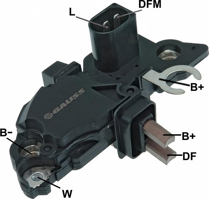 GAUSS GA261 - Регулятор напряжения, генератор autospares.lv