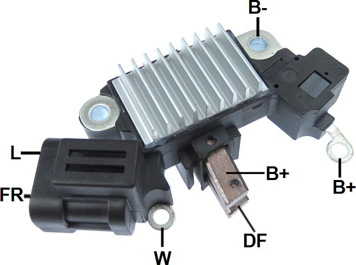 GAUSS GA221 - Регулятор напряжения, генератор autospares.lv