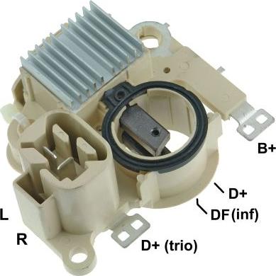 GAUSS GA796 - Регулятор напряжения, генератор autospares.lv