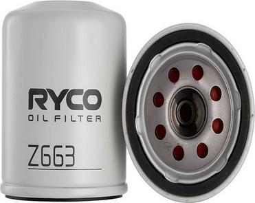 GCG Turbos Australia RY-Z663 - Масляный фильтр autospares.lv