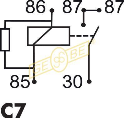 Gebe 9 4637 1 - Катушка зажигания autospares.lv