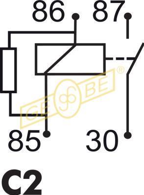 Gebe 9 5143 1 - Датчик потока, массы воздуха autospares.lv