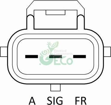 GECO A437407 - Генератор autospares.lv