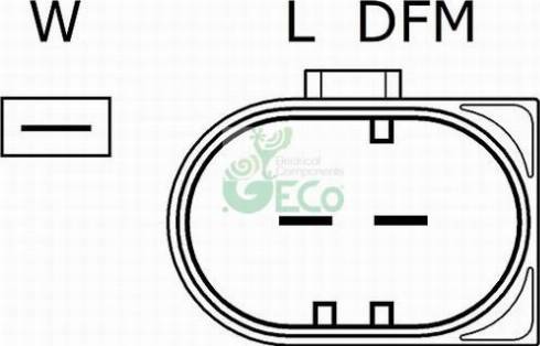 GECO A729258 - Генератор autospares.lv