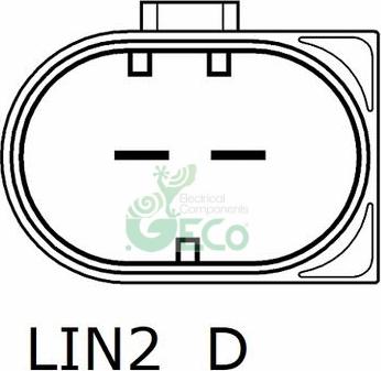 GECO A14363R - Генератор autospares.lv