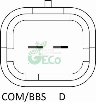 GECO A729617 - Генератор autospares.lv