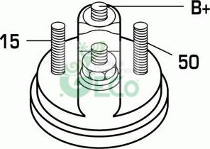 GECO M14136A - Стартер autospares.lv