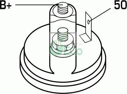 GECO M3242200 - Стартер autospares.lv