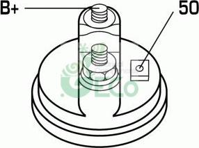 GECO M37600A - Стартер autospares.lv