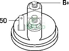 GECO M54357A - Стартер autospares.lv