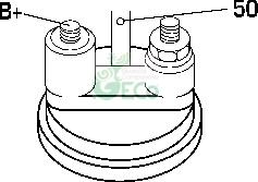 GECO M501471A - Стартер autospares.lv