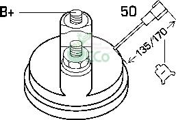 GECO M45103A - Стартер autospares.lv