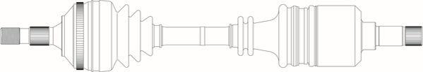 General Ricambi CI3139 - Приводной вал autospares.lv