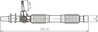 General Ricambi OP4005 - Рулевой механизм, рейка autospares.lv