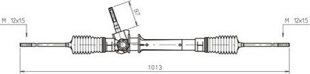 General Ricambi OP4014 - Рулевой механизм, рейка autospares.lv