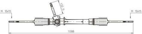 General Ricambi OP4035 - Рулевой механизм, рейка autospares.lv