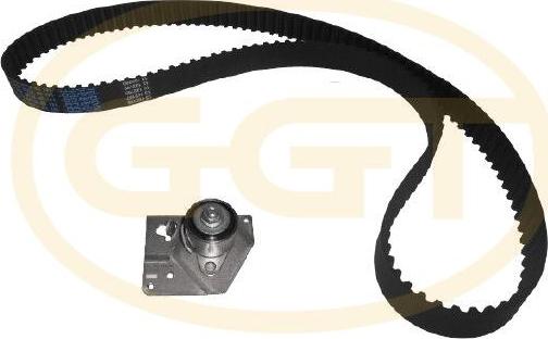 GGT KSPA027 - Комплект зубчатого ремня ГРМ autospares.lv