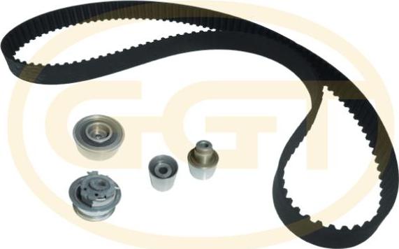 GGT KSPA100 - Комплект зубчатого ремня ГРМ autospares.lv