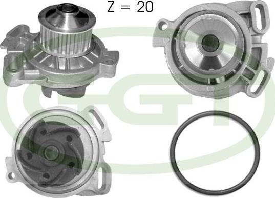 GGT PA10561 - Водяной насос autospares.lv