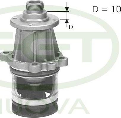 GGT PA10586 - Водяной насос autospares.lv