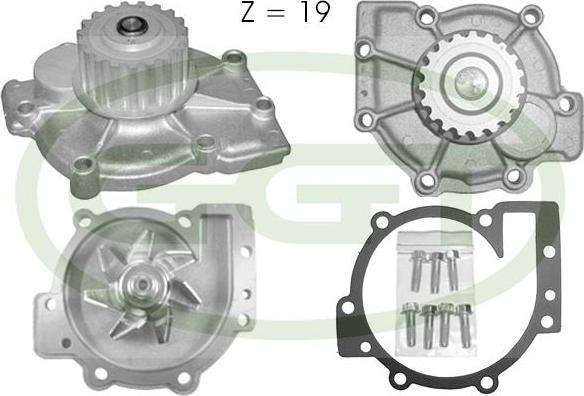 GGT PA10667 - Водяной насос autospares.lv