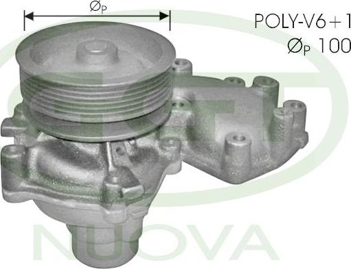 GGT PA10748 - Водяной насос autospares.lv