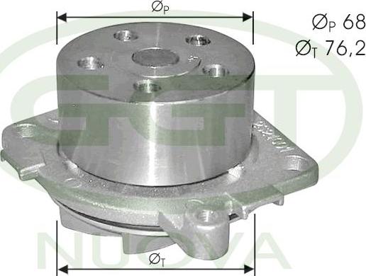 GGT PA11022 - Водяной насос autospares.lv