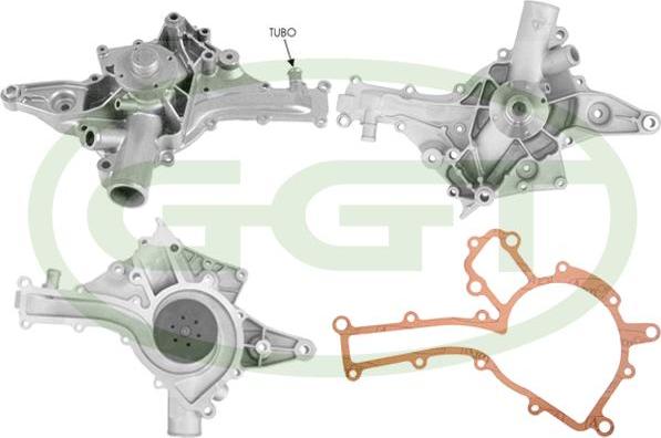 GGT PA12146 - Водяной насос autospares.lv